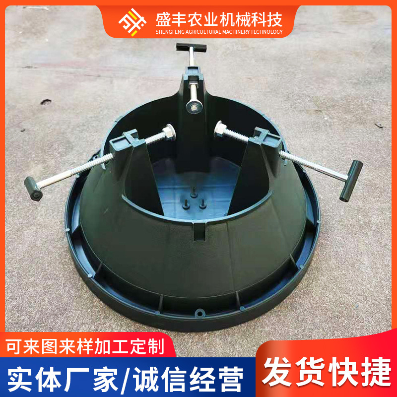 圣诞节树圆形底座 树围装饰品圣诞树底座围栏 圣诞树树裙塑料底座