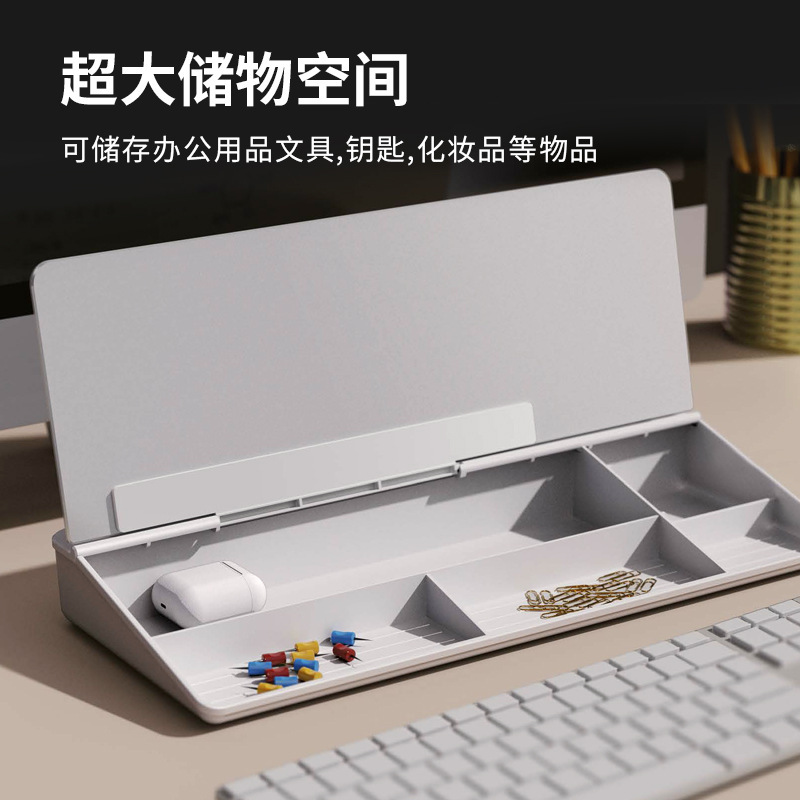 Desktop Multi-Purpose Font Steeled Glass Small Whiteboard Tipboard messageboard to wipe a light