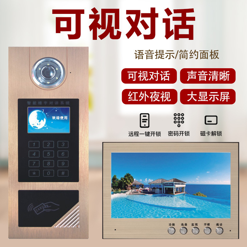 9-inch view of door-to-door bell home with multiple lock-to-door suites of smart systems.