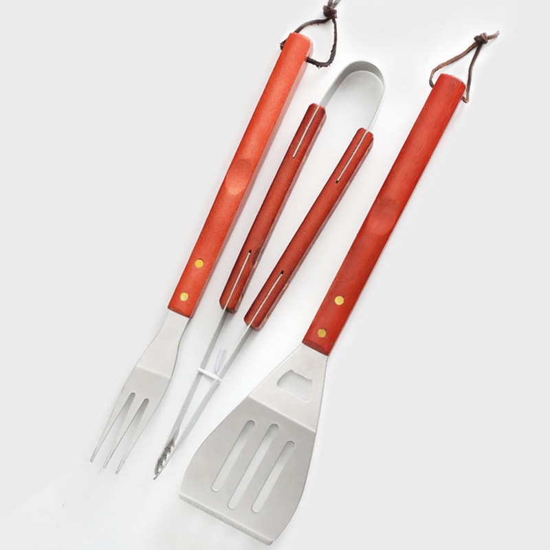 3 Bộ dụng cụ và thịt nướng cho thép không rỉ BBQ ở Amazonia