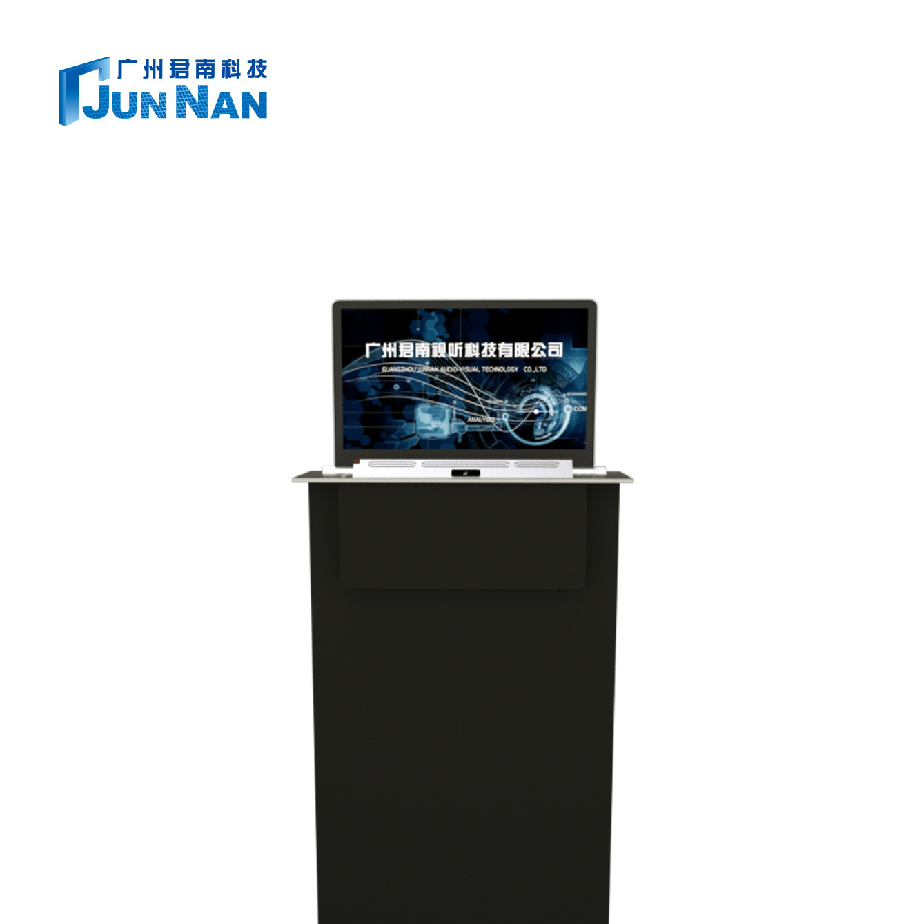 Junan Super-Light-Stand-Show Screen Array Paperless Conference System conference room table crystal screen computer