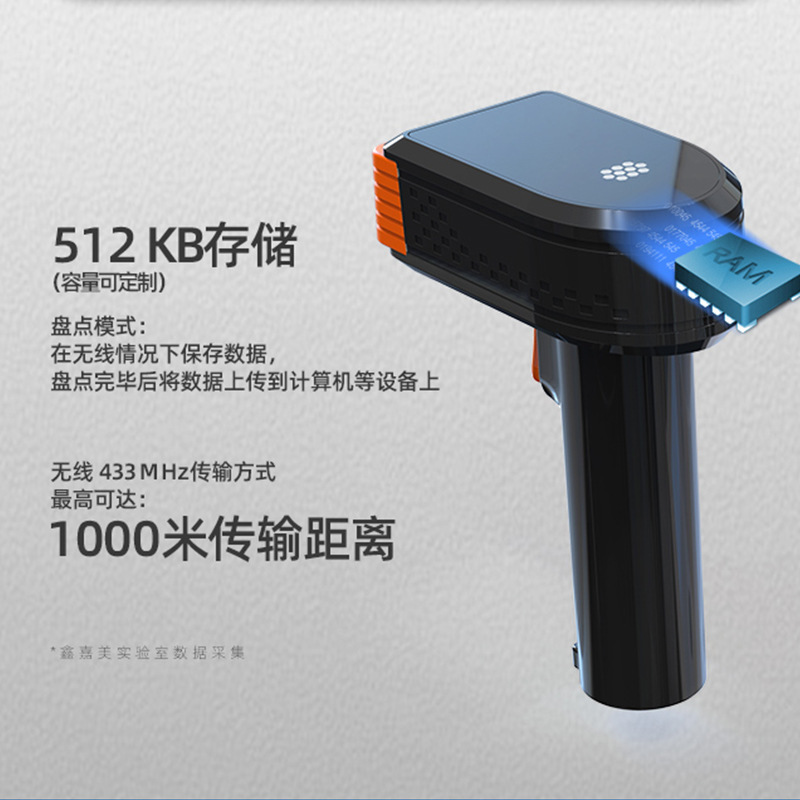 GT-3302LF Wireless Scanning Gun RFID bar code Cash Payment Scanner Bluetooth 2D Scanner