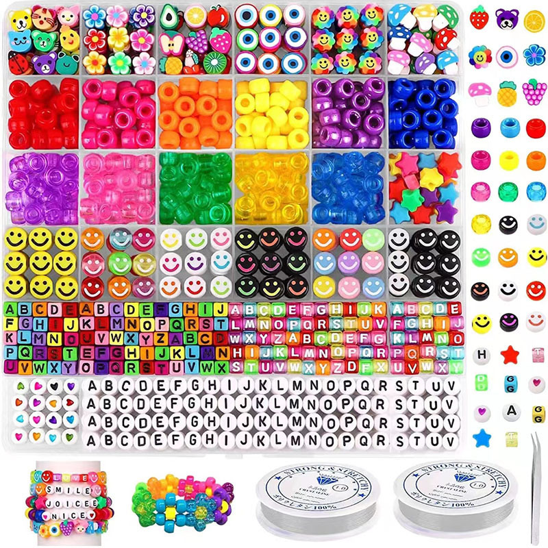 Cross-border Amazon blouse hand-coated dialyzee kit full of pony bracelet accessories