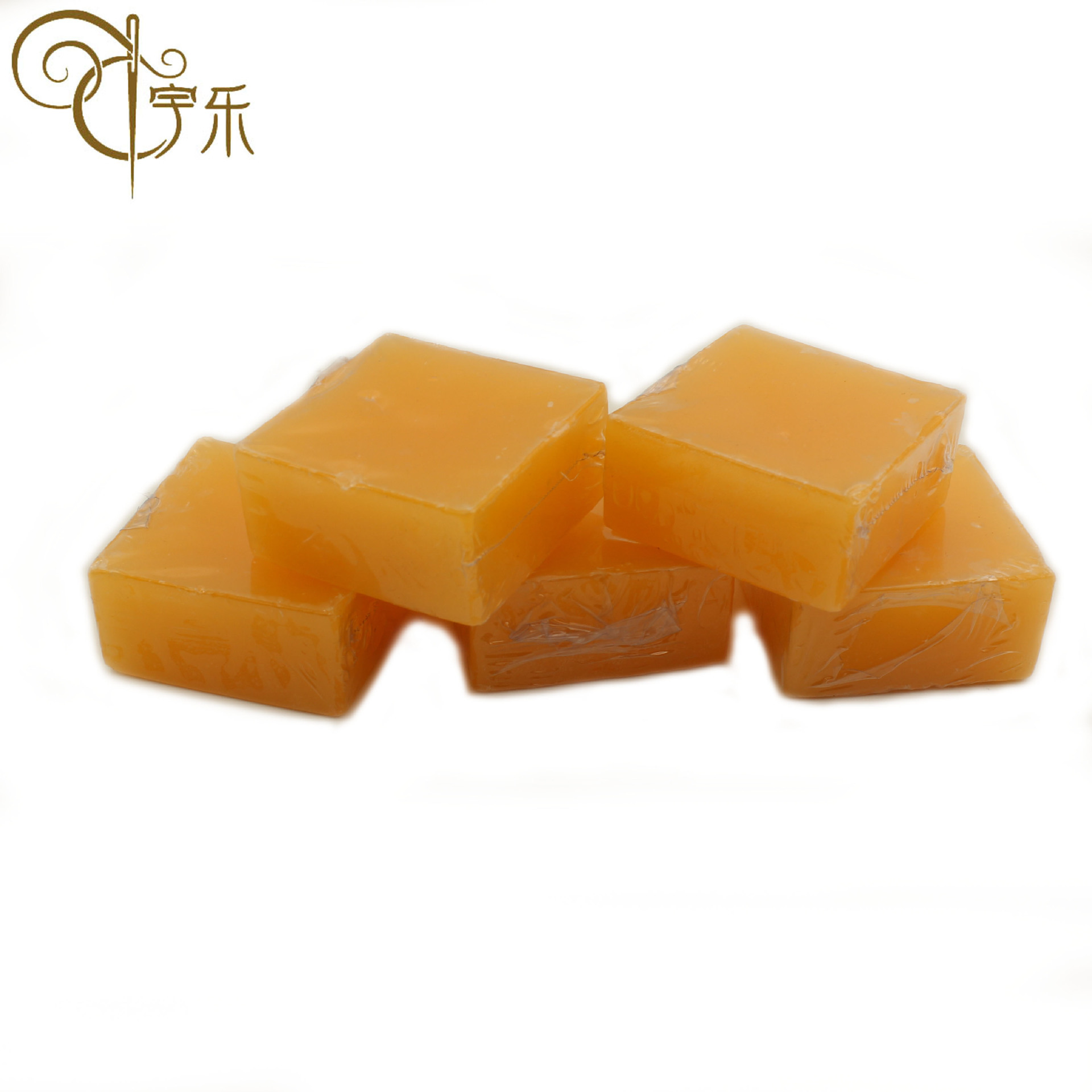 Handmade bee wax square round wax