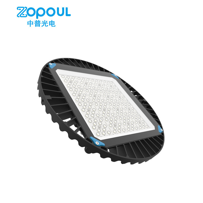 ZOPOUL工厂直销压铸铝加厚200WUFO工矿灯免维护工矿LED灯300W