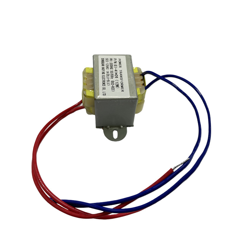 The manufacturer customizes the EI 4116 low-frequency transformer 220V to 12V small power transformer pure copper power