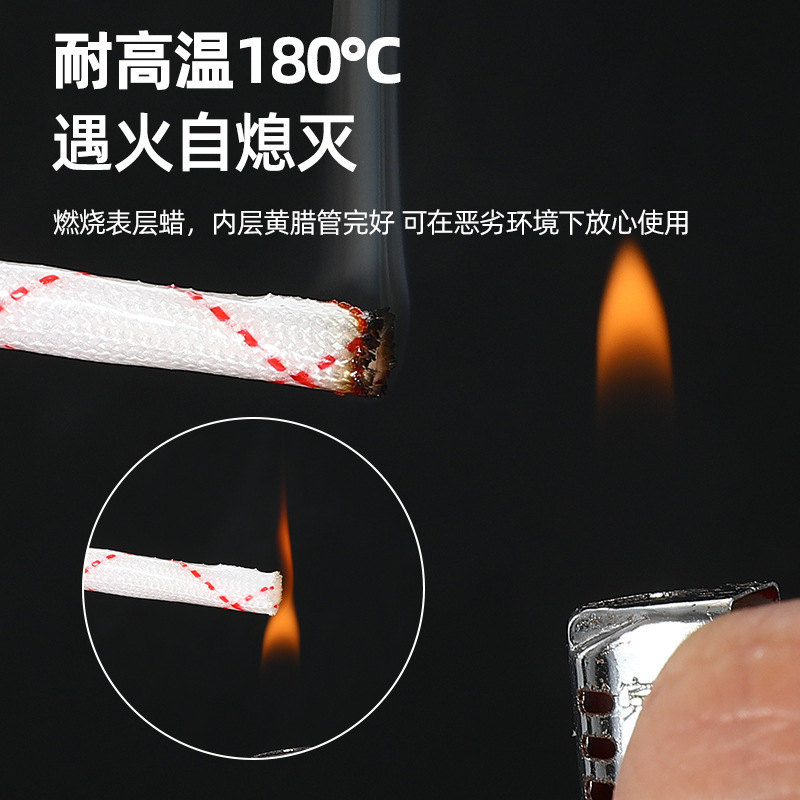 整卷1.5KV絕緣黃臘管耐高溫阻燃玻璃纖維管電源線絕緣保護軟套管