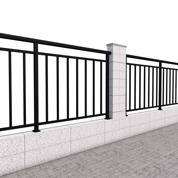 Aluminium thanh hợp kim lan can, một hàng rào bảo vệ nhôm trên nóc sân vườn của nhân viên cánh tay trên ban công