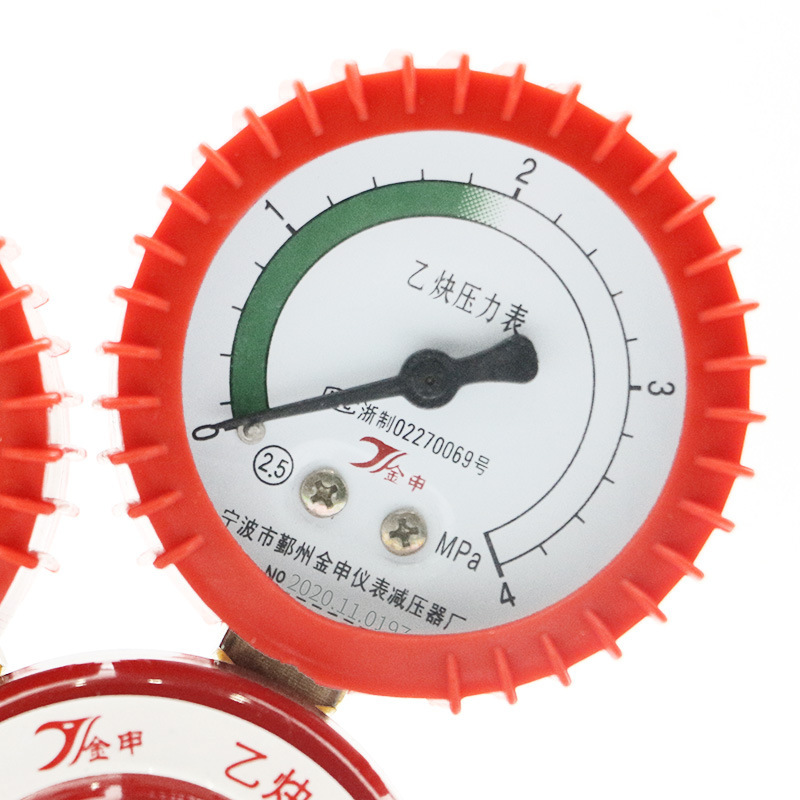 Gas pressure-relief meters with protective acetylene pressure-relief gear YQE03-B pressure-relief meters for mechanical plants