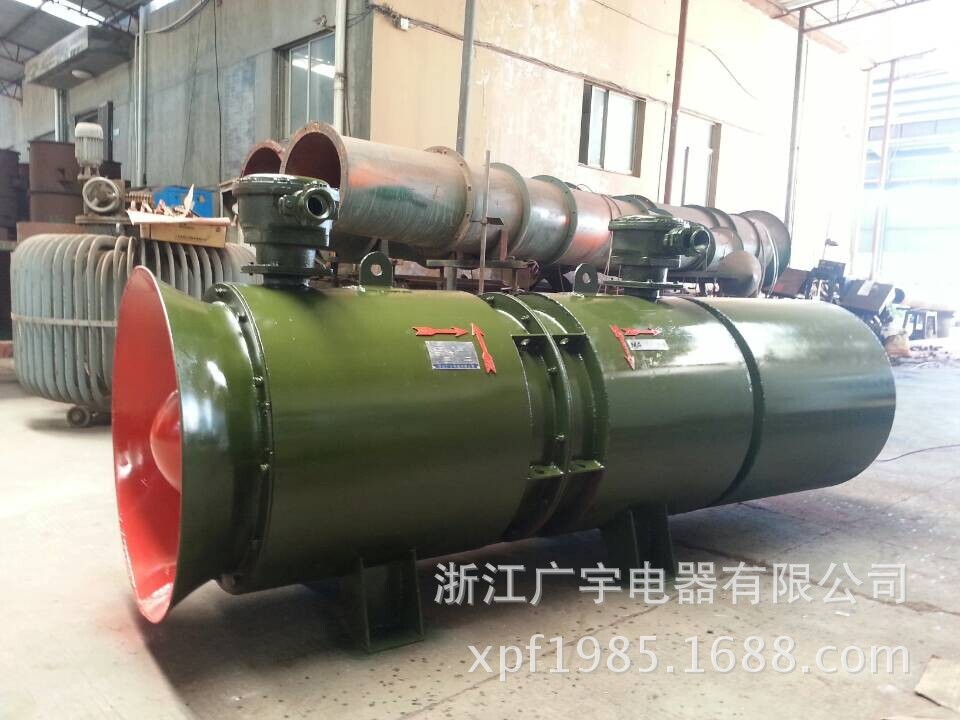 Mine blast-proof to cyclone FBD Local ventilator, Axis Flower