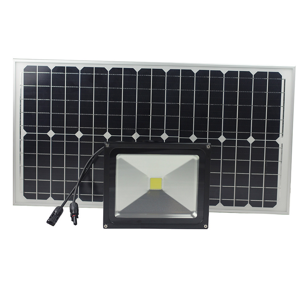 Lightweight 30W solar courtyard landscape lights are sold directly to high-quality projector lights