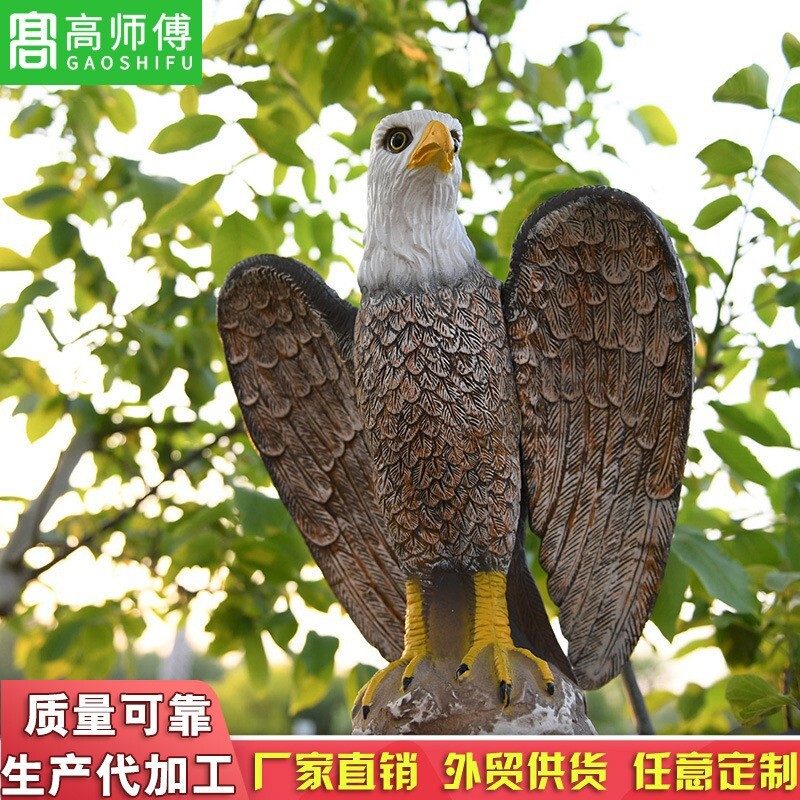 The Eagles of the Birds of the Eagles of the Gardens of the Eagles of the Real Eagles of the Eagles of the White-headed 바다 독수리로 장식 된 미국의 실제 독수리.