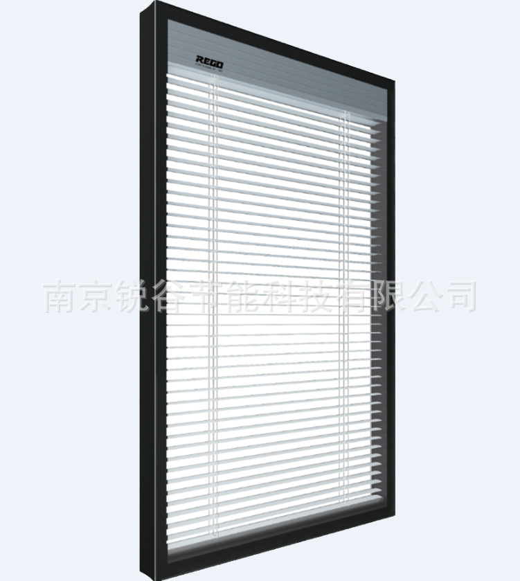 銳谷電動中空百葉玻璃 內置金色百葉 南京廠家直銷 RGDK01001