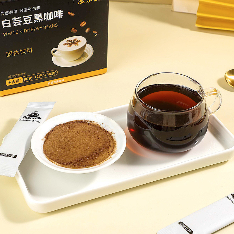 Nhà máy này tùy chỉnh 80 g soybe đen cà phê đen (g *40)