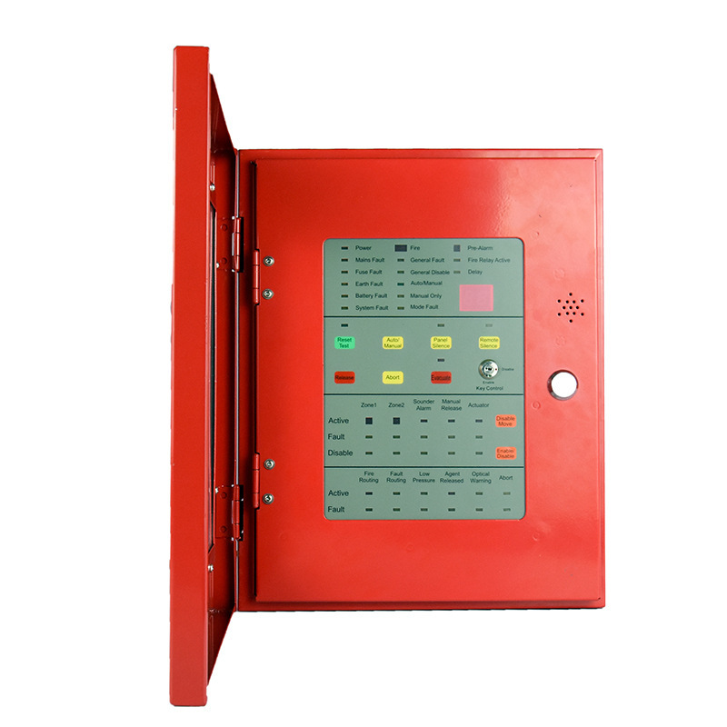 Fm200 gas extinguisher mainframe, smart control panel, dust cover, foreign trade EN54