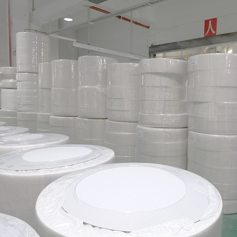 One-time wash-of-face towel raw materials with no stubble of water for the OEM manufacturer for custom rolls