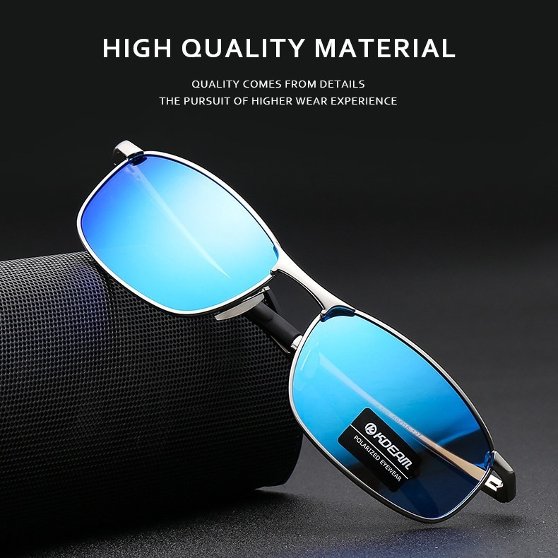 High-quality metal frame sunglasses, male outdoor driver mirrors, eye-sighted sunglasses, cross-border hot A395.