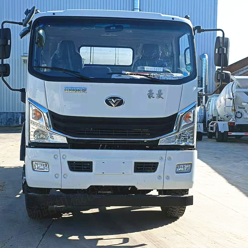 Small-scale blender plant direct supply, eight-wheel concrete mixer transport vehicles, open road machinery