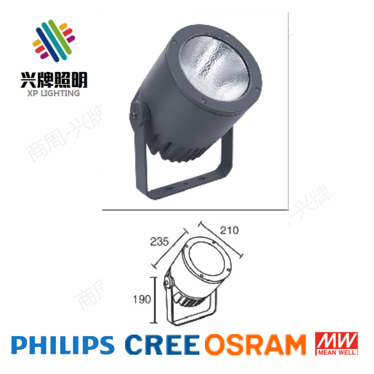 Direct sale of 18*3W 54W LED LED LED external waterproof PV