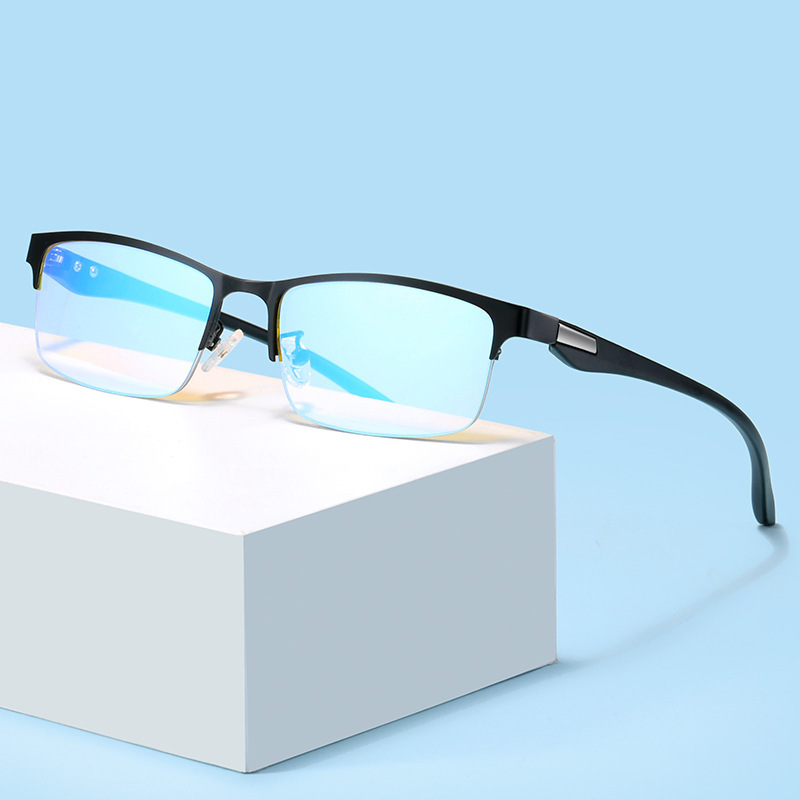 All-box and half-box metal with spot support for colour-blind and weak glasses for sample lenses