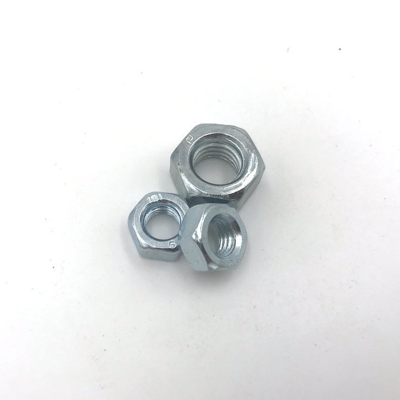 Standard hexagonal nut 3/8 1/2 for spot supply