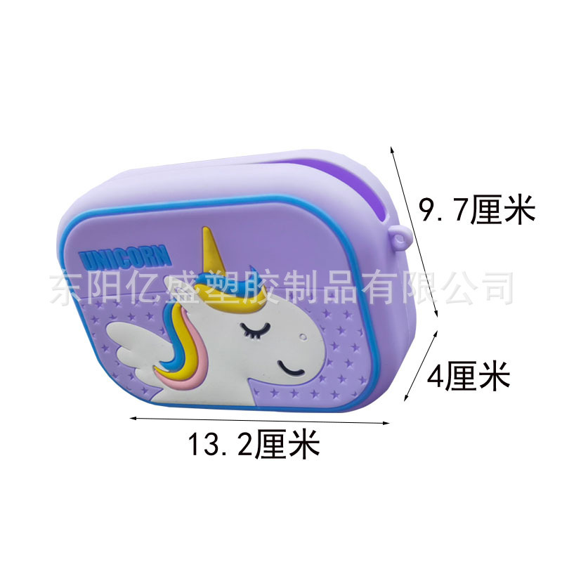 Một con kỳ lân mới, một cái túi đựng trẻ em silica.