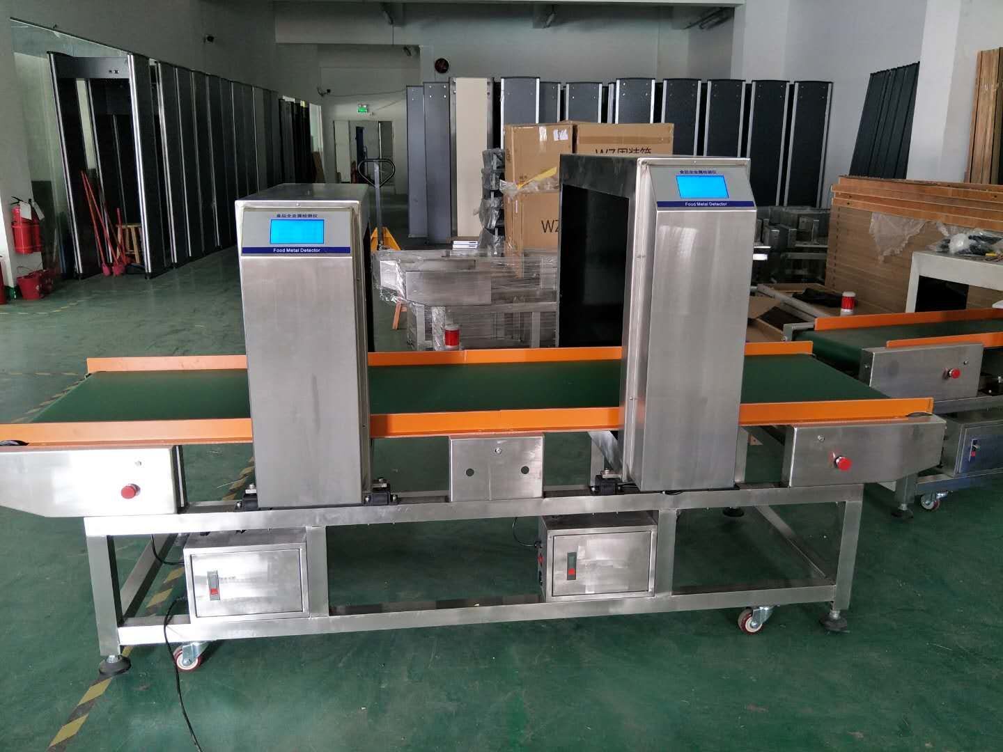 Direct supply, practical, food metal detector, double-detection stainless steel metal detector, tracked detector.