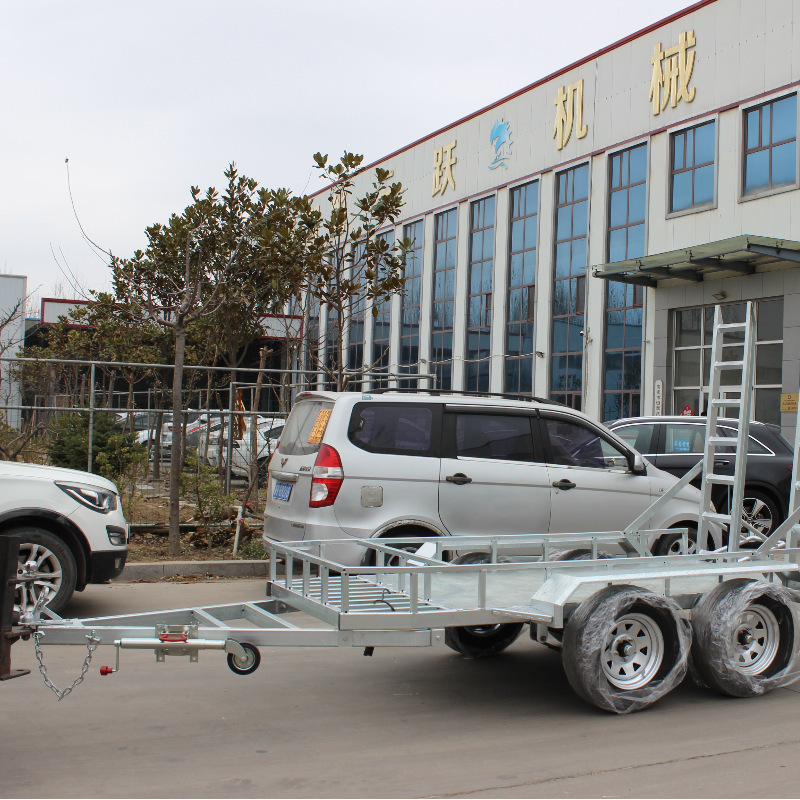 Trailer with ladders, rig-bed truck with heavy transport trailers, heavy lift trailers, source factory.