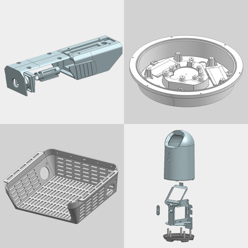 아크릴 포탄 전기와 전자 기구를 위한 플라스틱 retrofitting 주문 모형