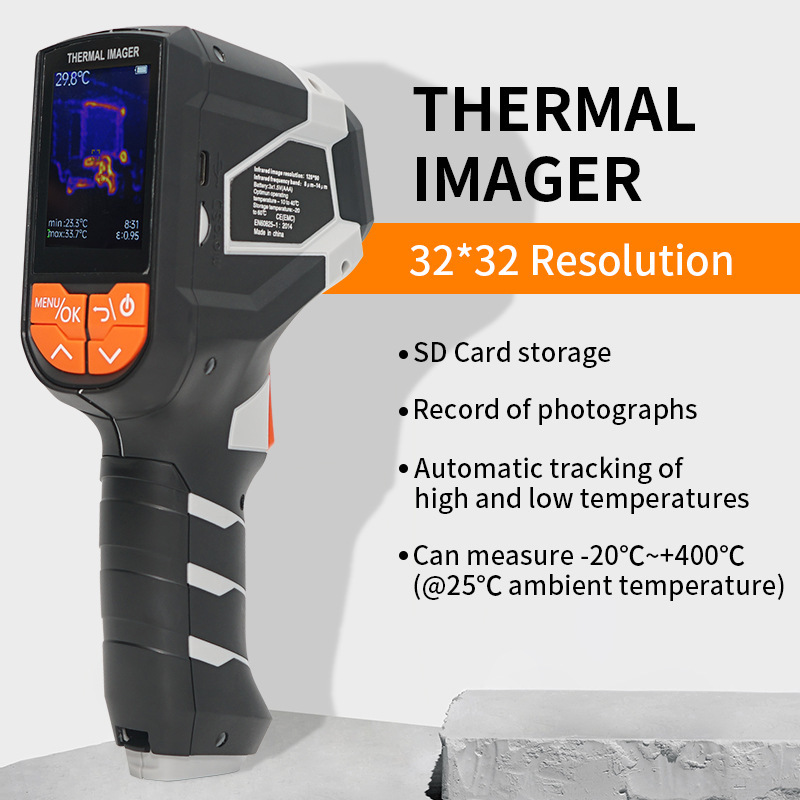 Infrared thermal imager search one-stop high-temperature night vision plant cross-border industrial-grade handheld heat imager