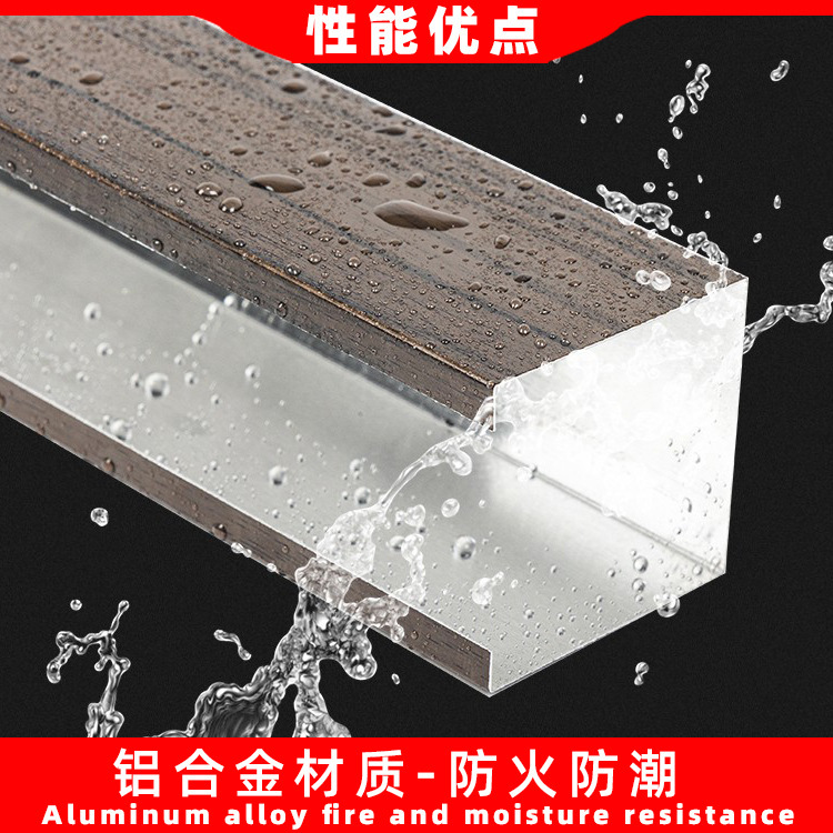 Aluminium trong các vật liệu xây dựng dài tuổi được phân phối thông qua dự án phòng cháy cháy nổ Aluminium, bên trong bệnh đậu mùa hình chữ U.