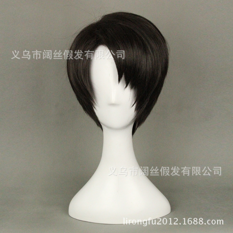 Giant, 320A, attack giant-Liwell, black brown, COS wig, comic wig.