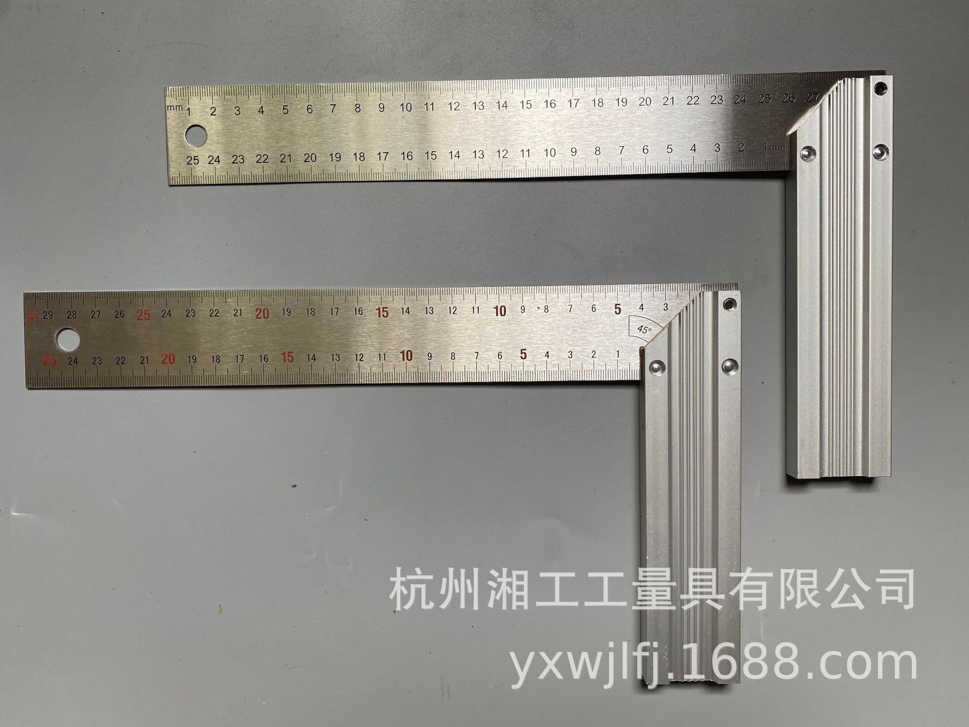 Aluminium steel accelerator, carpentry, straight angle, hardware.