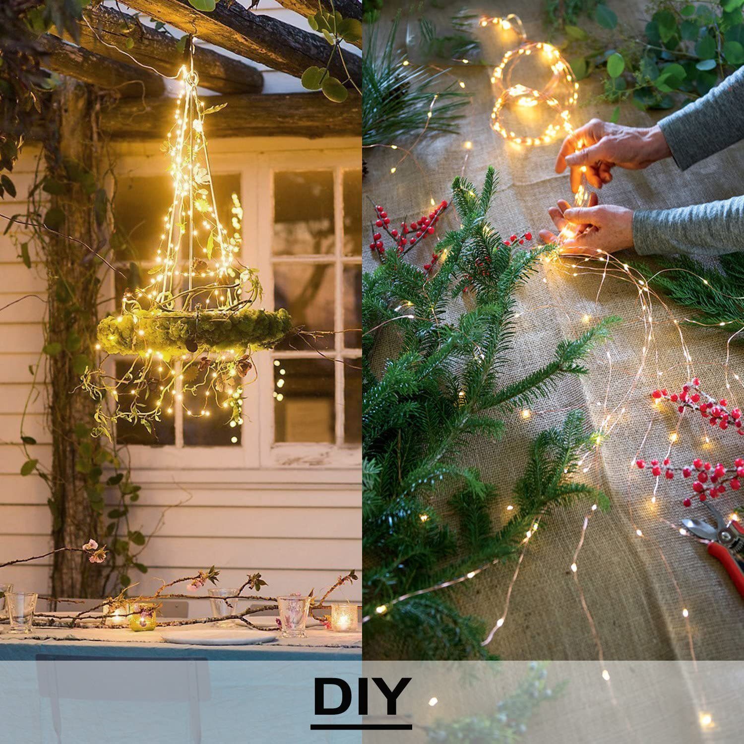 ♪ Christmas tree light led ♪ ♪ Copper lace light ♪