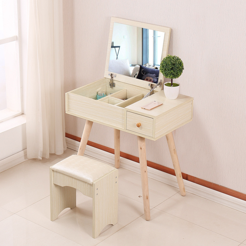 Nordian dresser-bedroom mini-red makeup table.