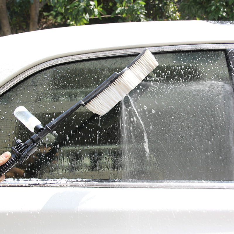 The factory immediately sells the cool-foam-bought water-washing car.