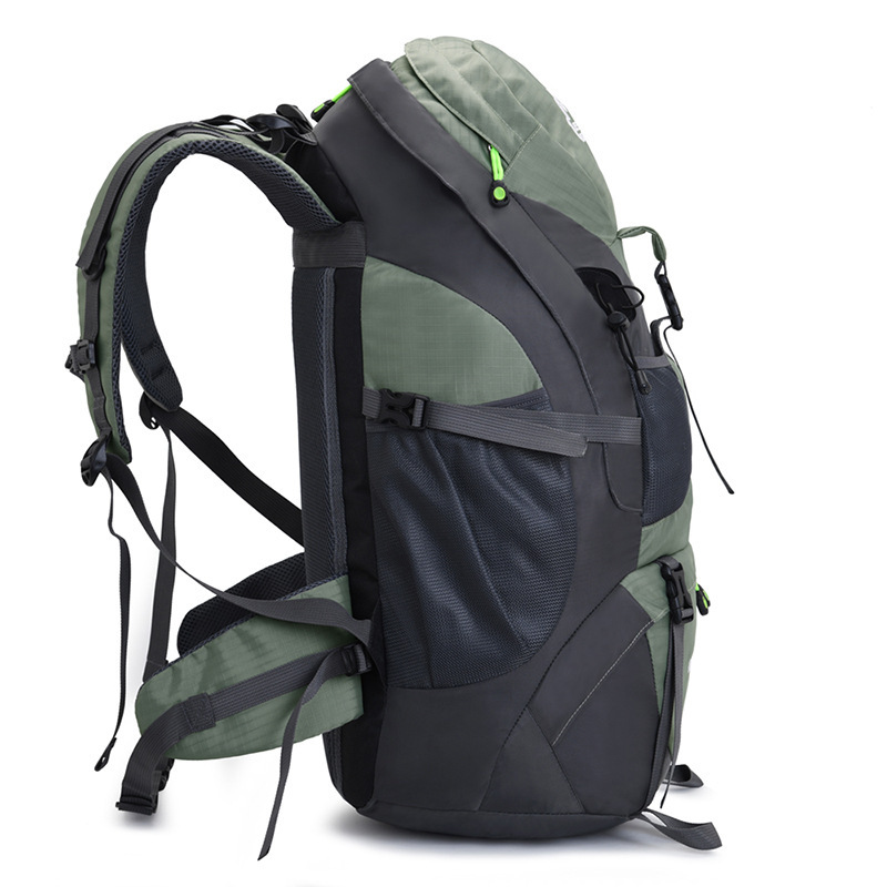 Specialized hiking packs, multi-purpose mountain-crawling trip packs, water-proof backpacks outside the house.