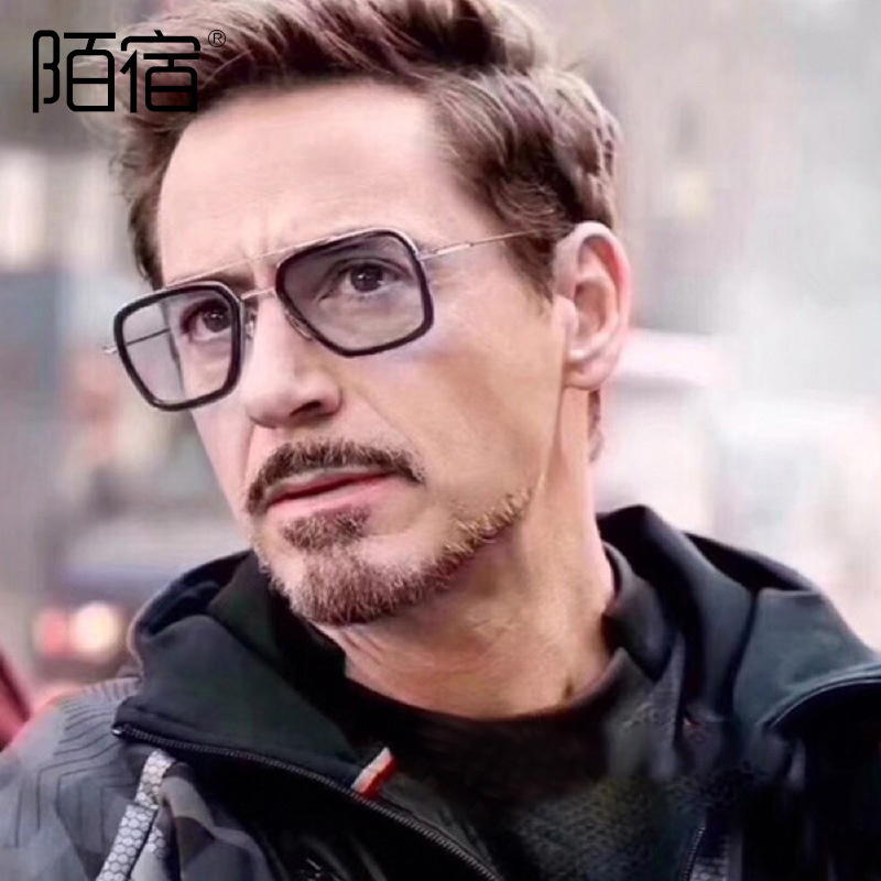 Quality of the O-American Iron Man's radiant sunglasses, male-colored sunglasses.