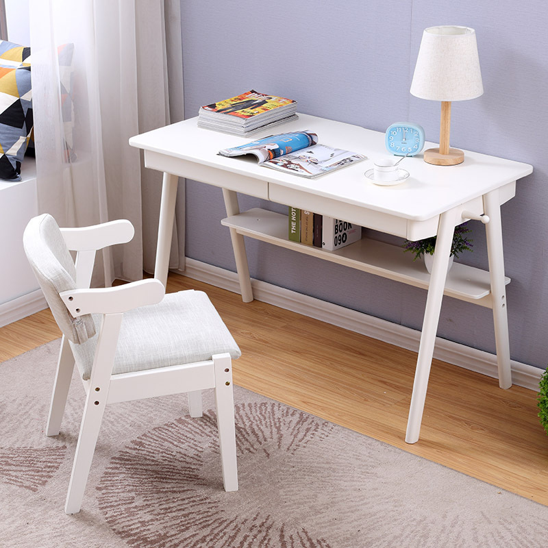 One metre colour, North European white computer desk, paper-writing desk children's wholesalers.