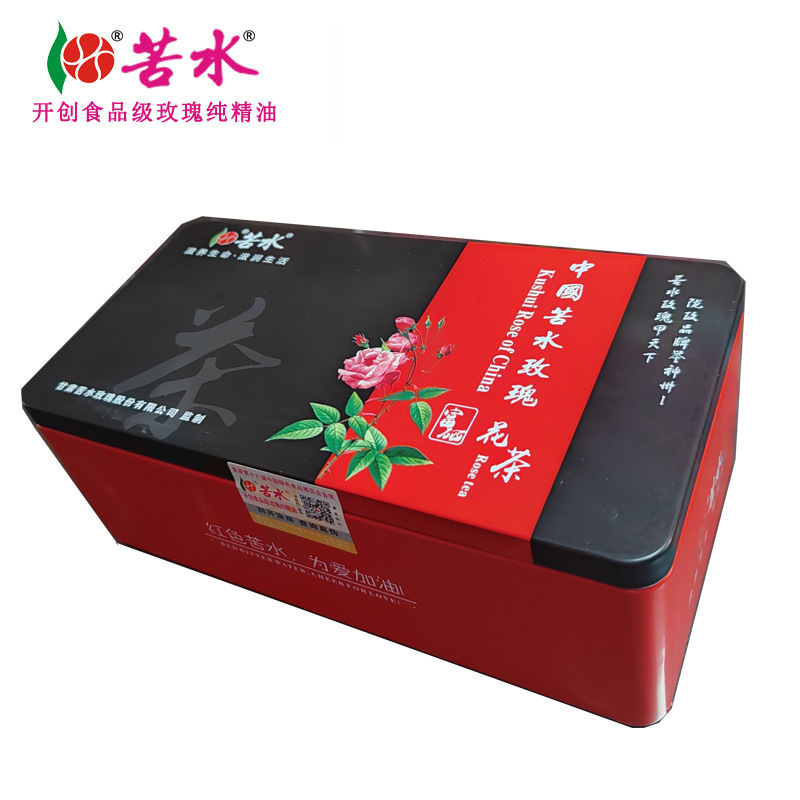 苦水牌  玫瑰花蕾藥食同源天然含硒150g禮盒裝招代理商