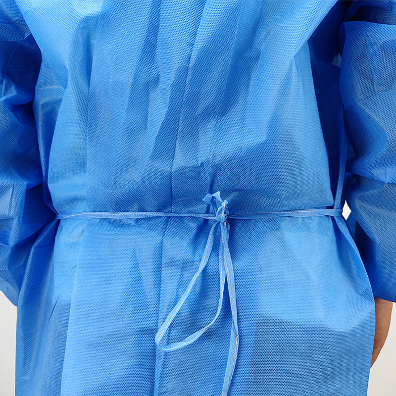 One-time isolation suit with thick protective clothing to visit a pesticide-proofing laboratory embroidery suit