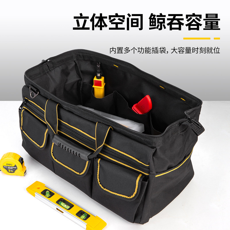 Wholesale kit electricians ' backpack repair woodman ' s canvas multifunctional long-capacity handbags