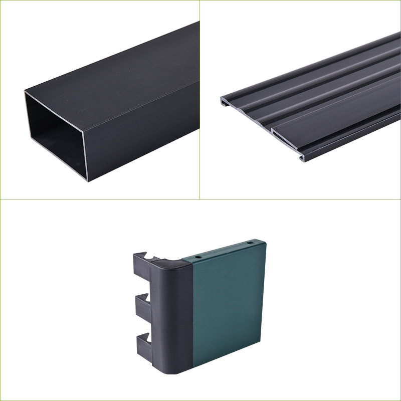 PVC card slots of plastics of the same type.