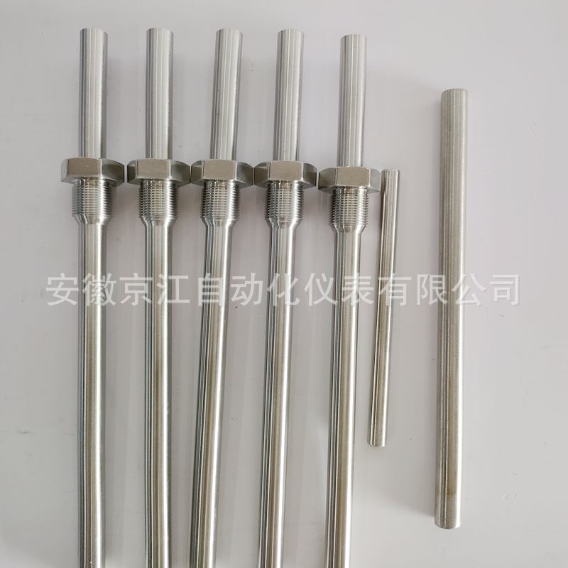 Solar water heater temperature sensor stainless steel blind tube waterproofing.