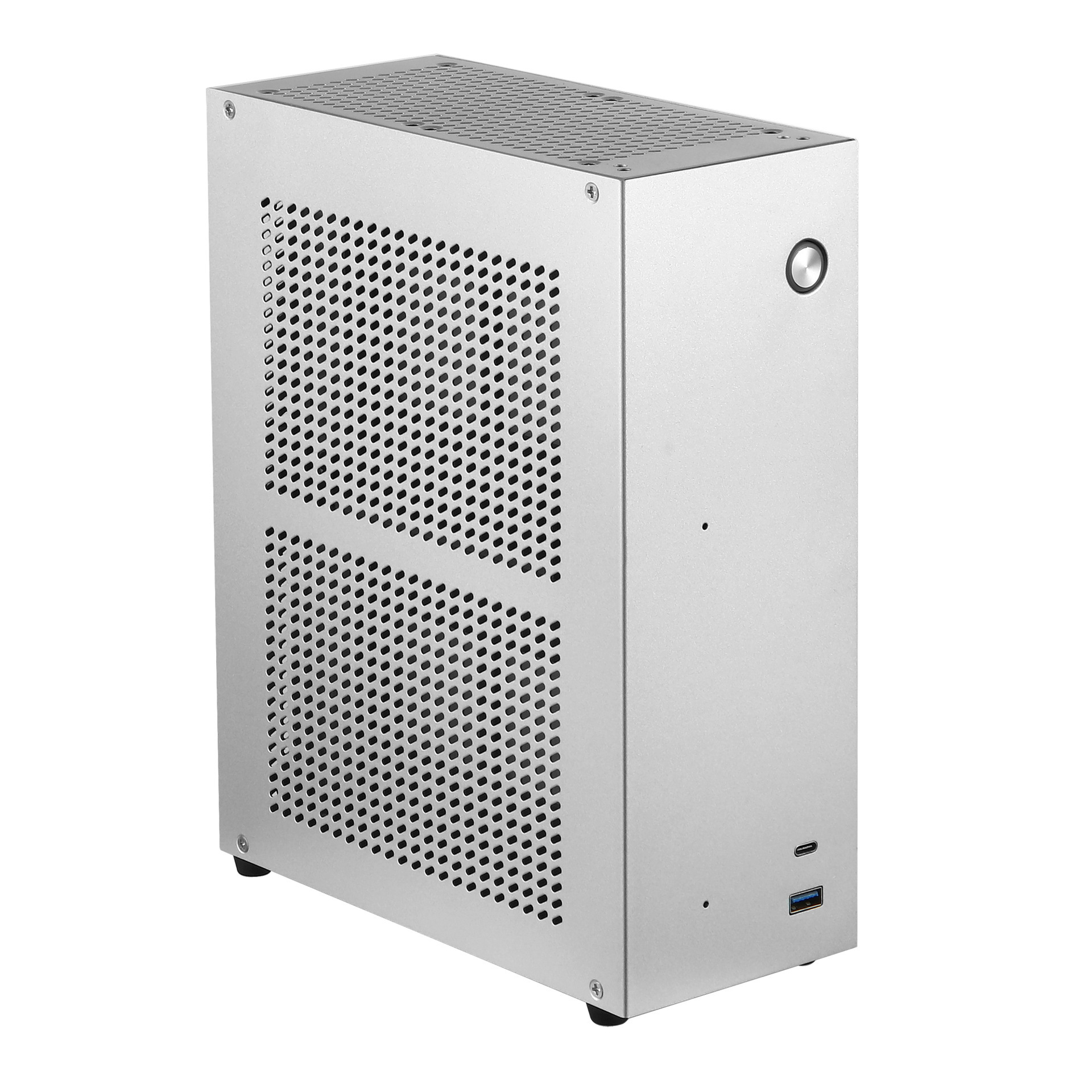 Two-3.5 "SKTC NS01" "rigid disk thermal interpolation of ITX mini-NAS case DC power supply mode