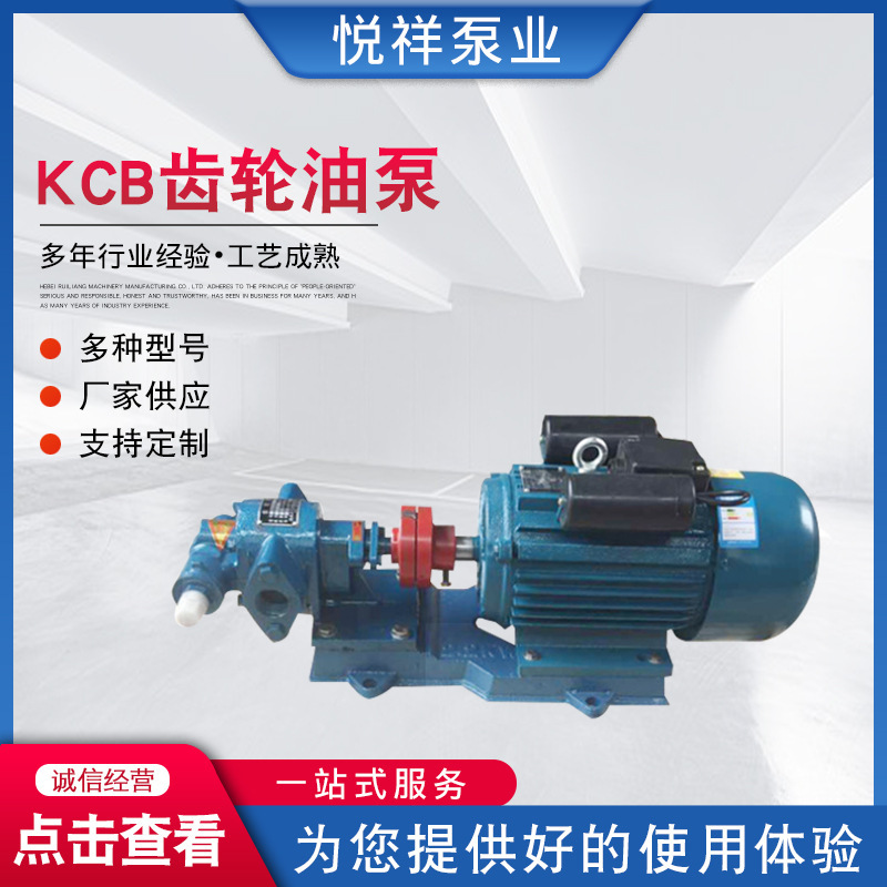 KCB gear pump KCB stainless steel gear pump lubricating oil pump feeder pump pump