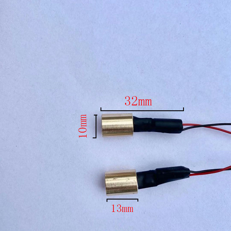 520 nm in diameter 10 mm green light spot vibrating trigger laser module vibration switch laser module