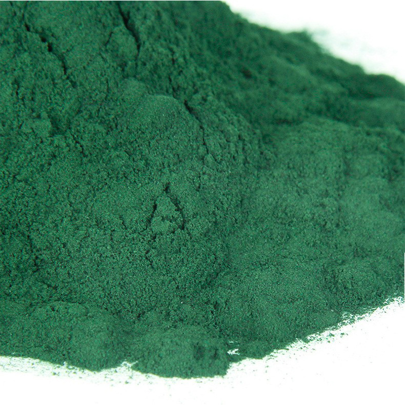 ผง Spirulina ธรรมชาติ spirulina ระดับอาหาร Spirulina, หน่อไม้, เหยื่อเปิดกุ้ง 500 กรัม