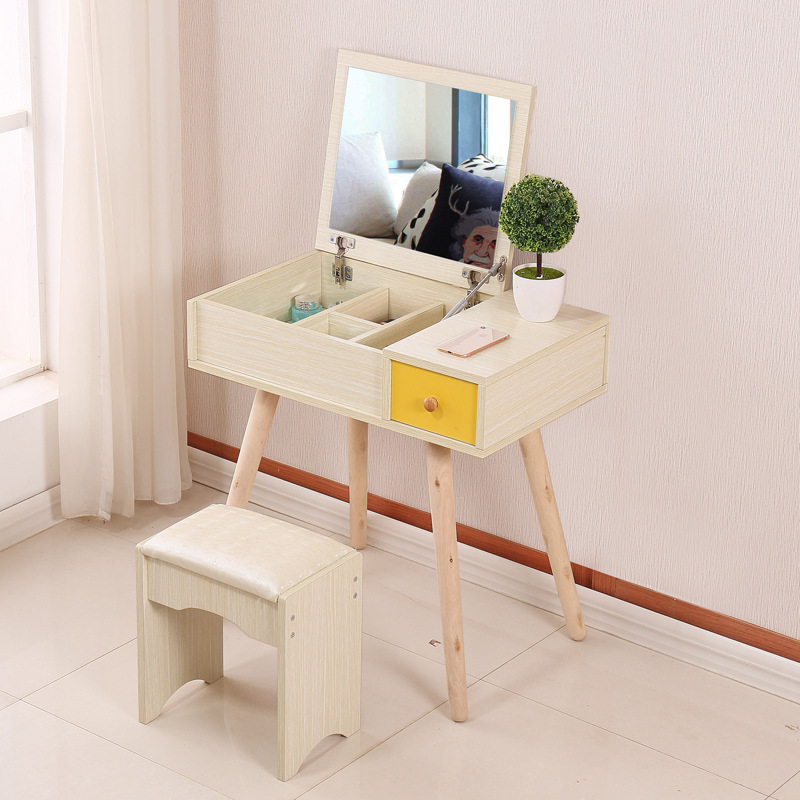 Nordian dresser-bedroom mini-red makeup table.