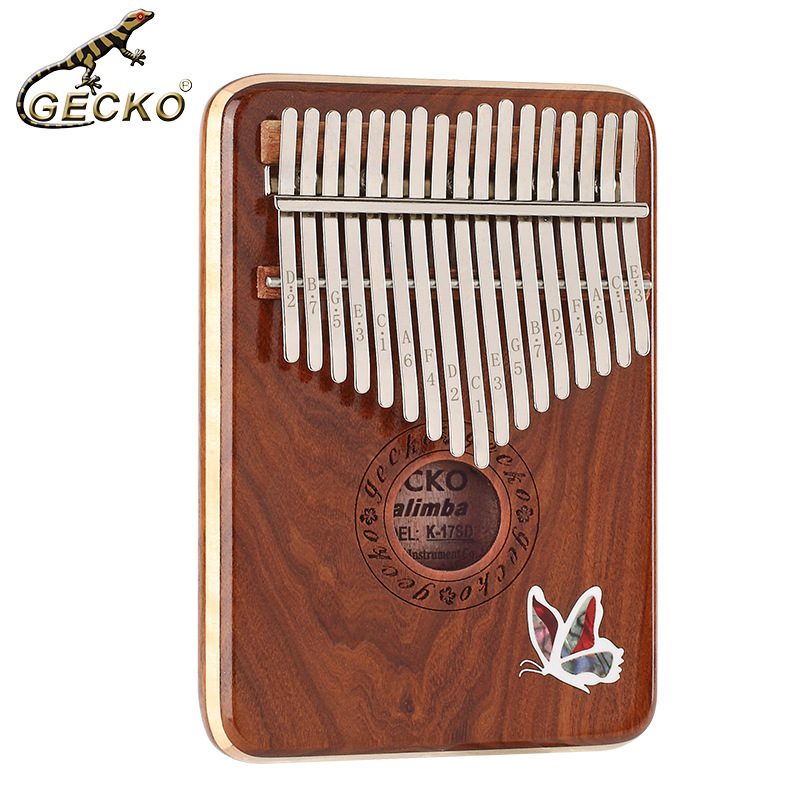 The GECKO gecko has a single-fisted kalimba, 17-symphonic pianist's instrument wholesale.